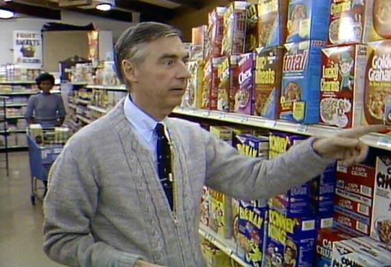 A Trip Down A 1984 Cereal Aisle With Mr. Rogers