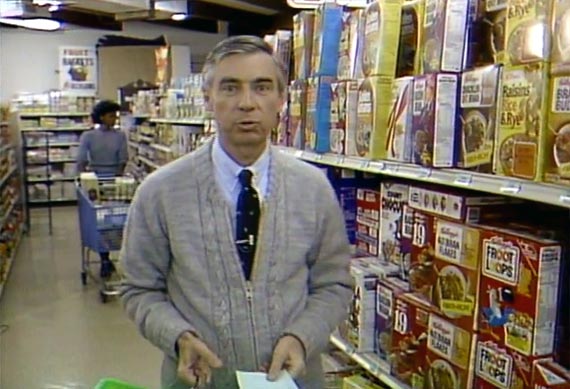 A Trip Down A 1984 Cereal Aisle With Mr. Rogers