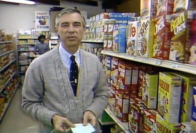 1984 Cereal Aisle With Mr. Rogers