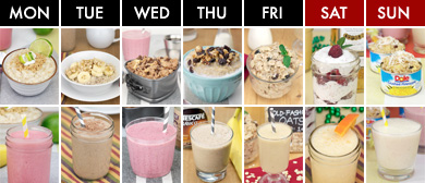 A Week Of Oatmeal And Smoothies