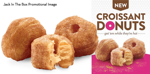 Croissant Donuts from Jack In the Box - In Promos