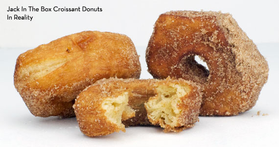 Croissant Donuts from Jack In the Box - In Reality