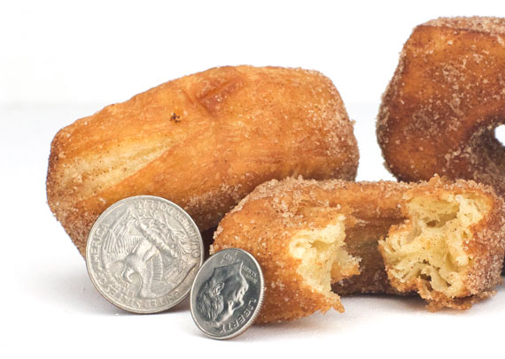 Actual Size of Croissant Donuts from Jack In the Box