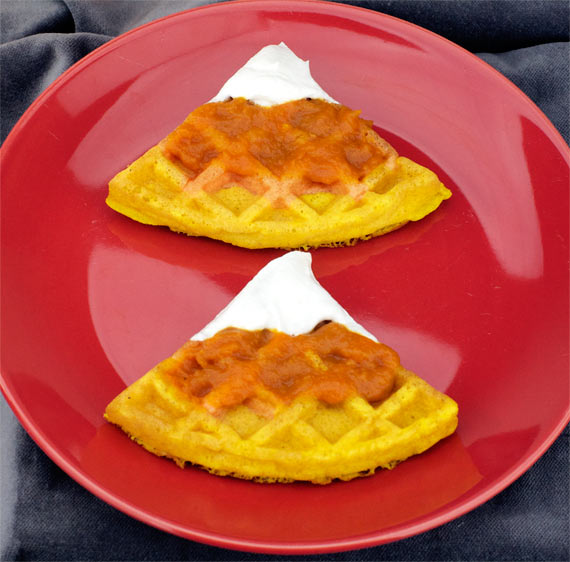 Candy Corn Waffle Toppings