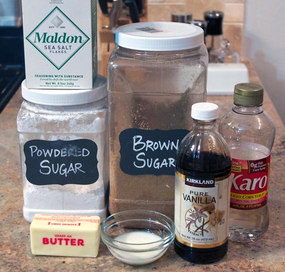 Caramel Icing Ingredients