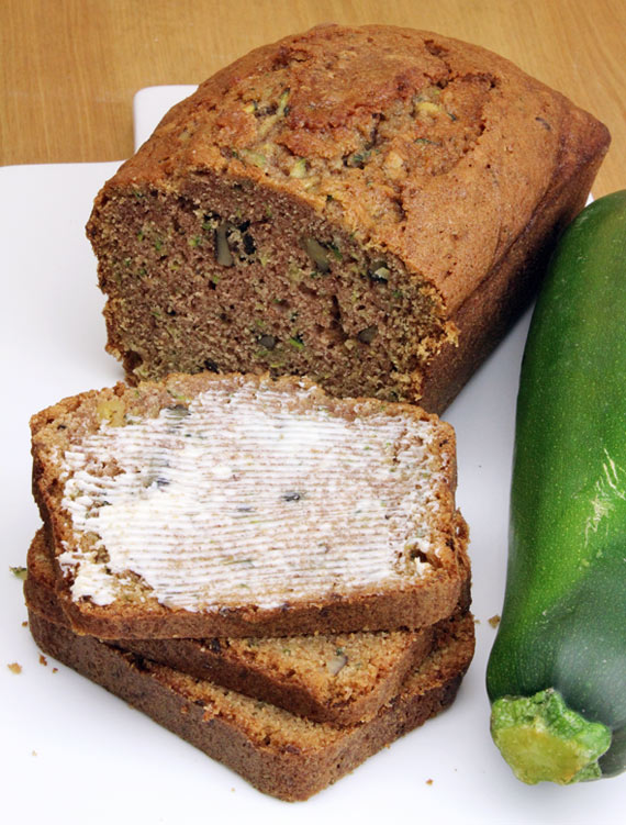 Serving Zucchini Bread