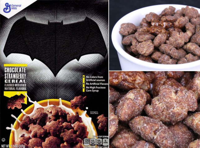 Batman Chocolate Strawberry Cereal