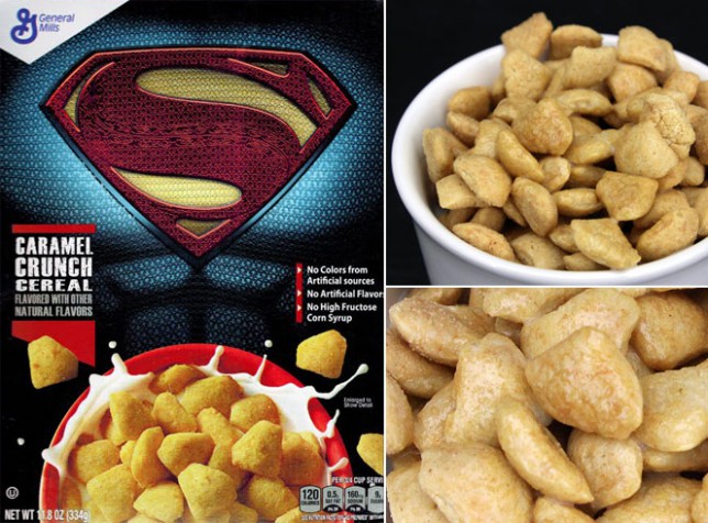 Superman Caramel Crunch Cereal