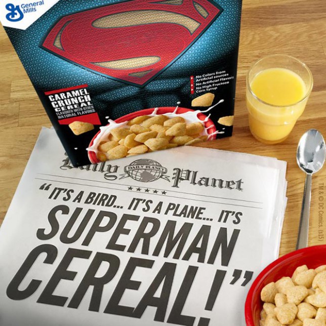 The Winner: Superman Caramel Crunch Cereal