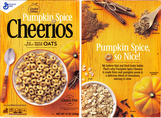 Pumpkin Spice Cheerios