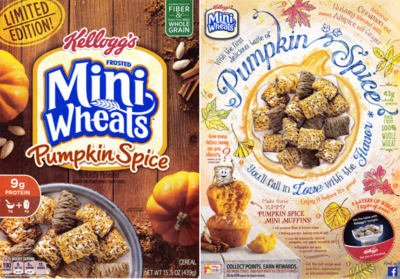 Pumpkin Spice Frosted Mini-Wheats