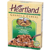 Heartland Low Fat Granola With Raisins