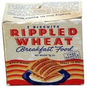 Rippled Wheat Breakfast Food