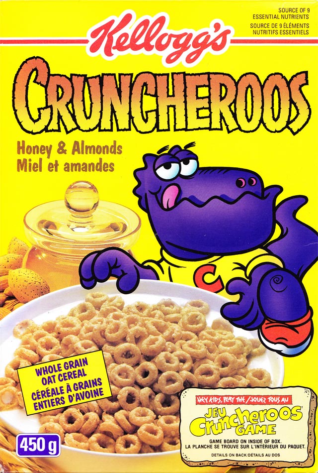 Cruncheroos Cereal Box (Front)