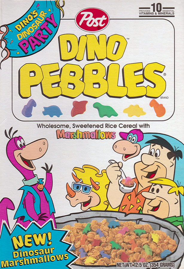 Dino Pebbles Cereal