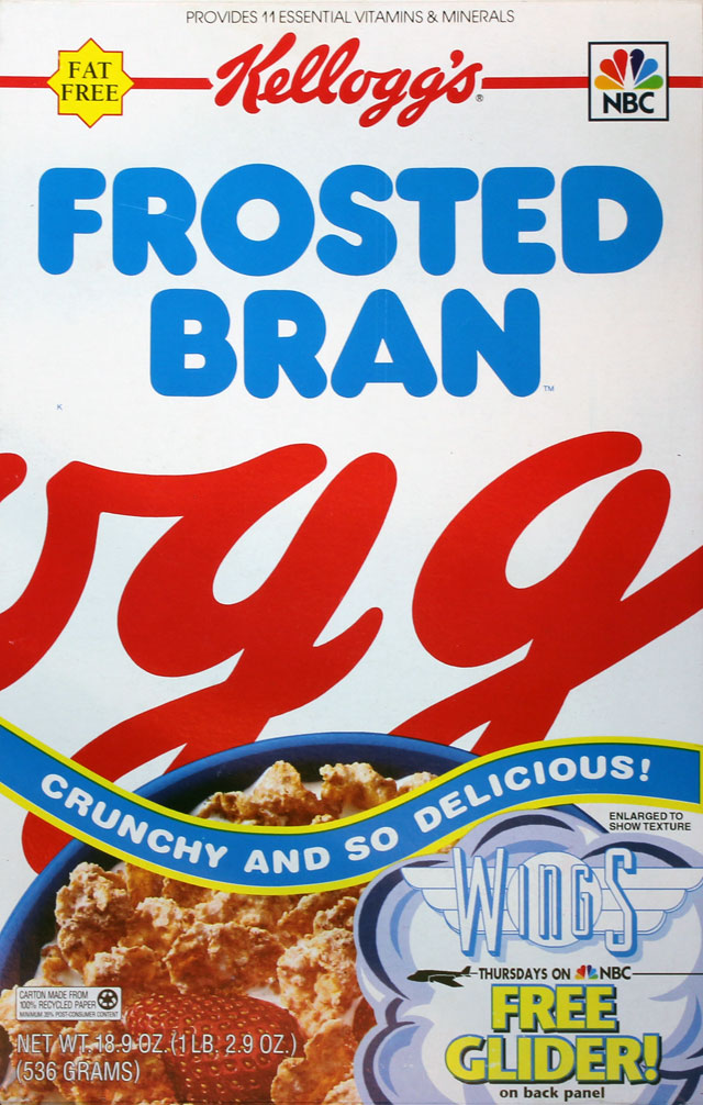 Kellogg's Breakfast Cereal, Frosted Flakes, Fat-Free, 10.5 oz Box, Cereal