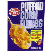 Puffed Corn Flakes