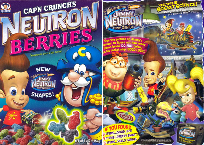 Cap'n Crunch's Neutron Berries Cereal Profile