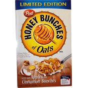 Honey Bunches of Oats with real Apples and Cinnamon Bunches