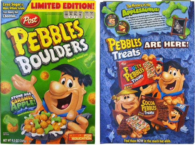 Pebbles Boulders: Stone Age Caramel Apple!