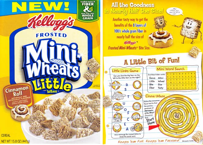 Cinnamon Roll Frosted Mini-Wheats Little Bites