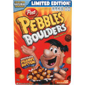 Pebbles Boulders: Chocolate Peanut Butter