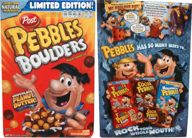 Pebbles Boulders: Chocolate Peanut Butter