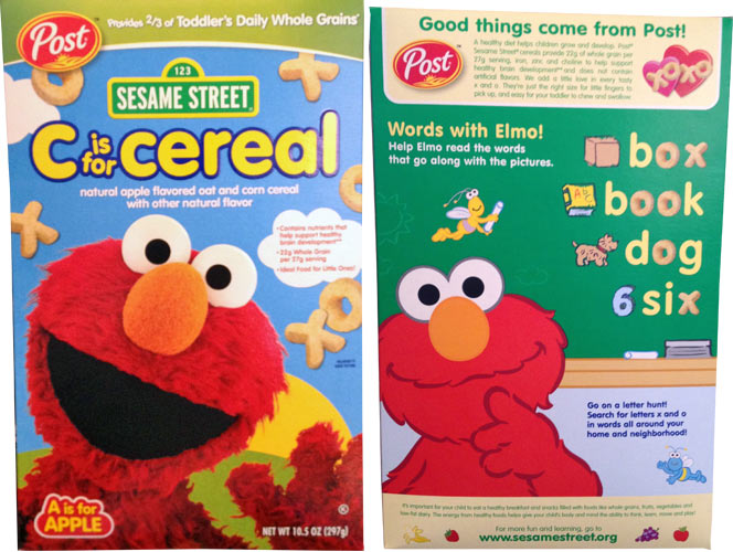 Sesame Street C Is For Cereal