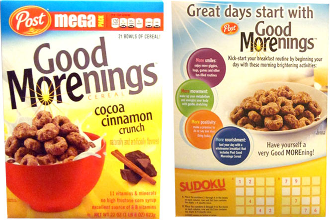 Good Morenings: Cocoa Cinnamon Crunch Good Morenings: Cocoa Cinnamon Crunch