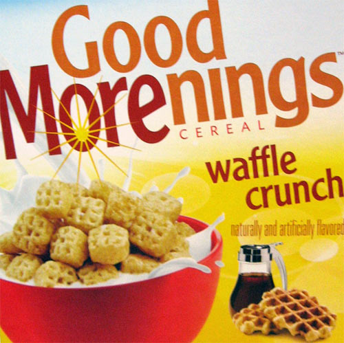 Good Morenings: Waffle Crunch