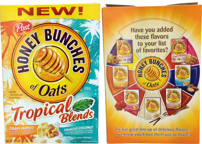 Honey Bunches Of Oats: Tropical Blends Cereal