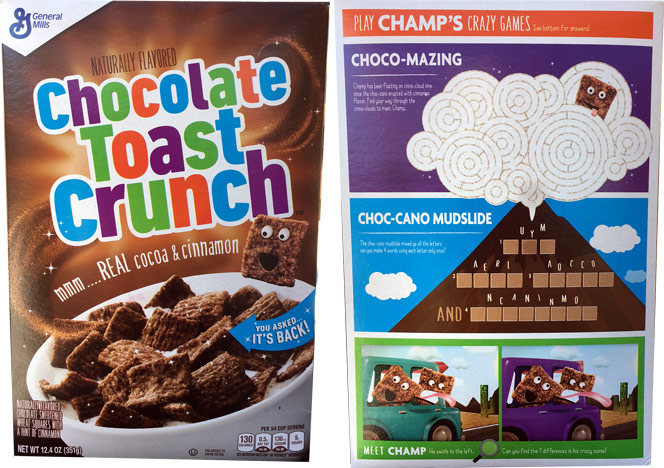 Chocolate Toast Crunch Reintroduced in 2019