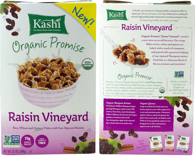 Raisin Vineyard Cereal Profile