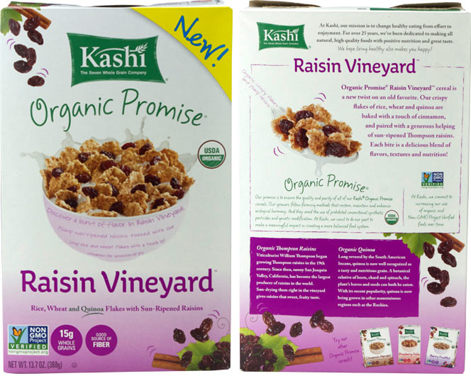 Raisin Vineyard Cereal Profile Raisin Vineyard Cereal Profile