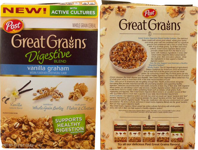 Great Grains Digestive Blend - Vanilla Graham