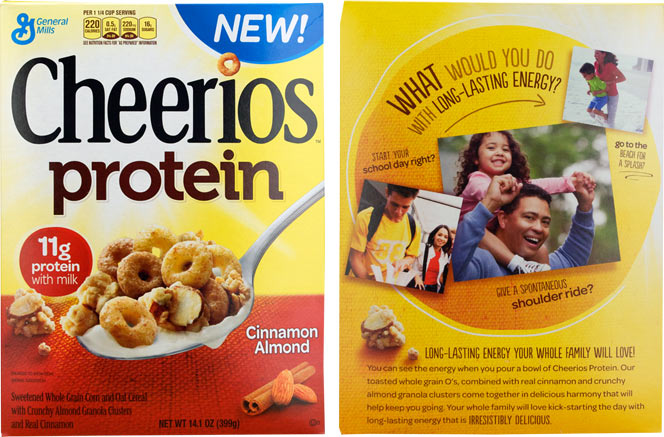 Cinnamon Almond Cheerios Protein Cereal Profile