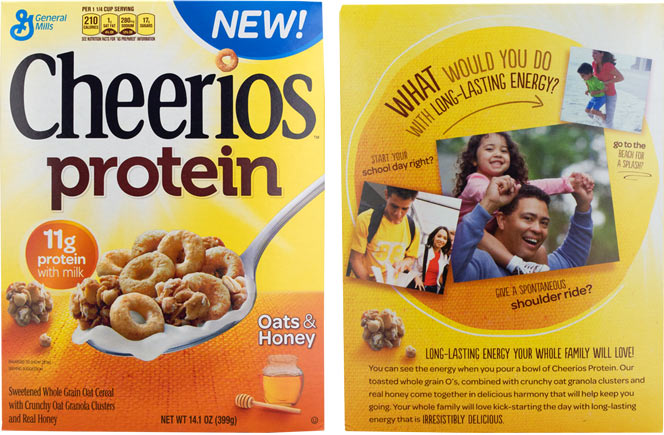 Oats & Honey Cheerios Protein Cereal Profile