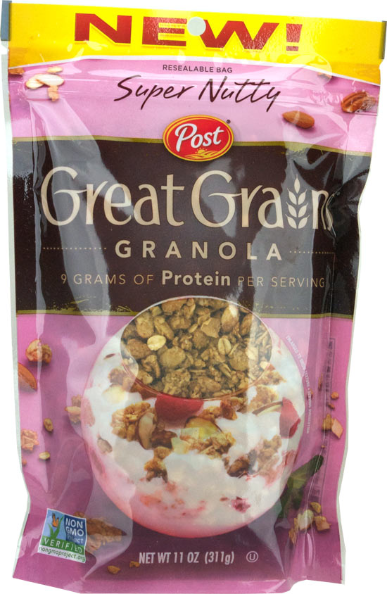 Super Nutty Great Grains Granola Cereal Profile