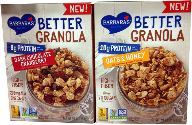 Barbara's Better Granola Cereal Profile