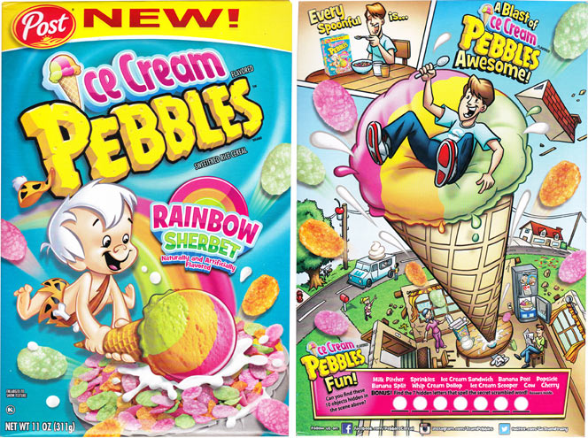 Ice Cream Pebbles Cereal Profile