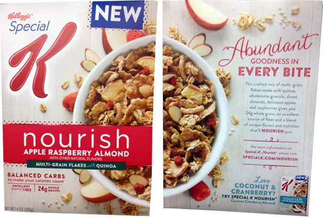 Special K Apple Raspberry Almond Nourish Cereal Profile