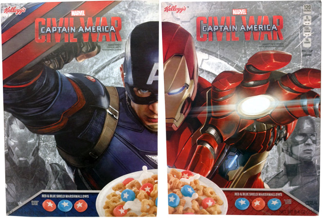 Captain America: Civil War Cereal Profile
