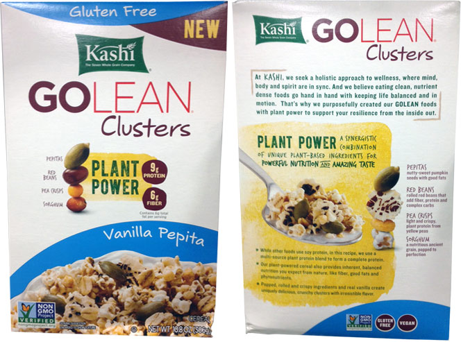 GOLEAN Clusters Vanilla Pepita Cereal Profile