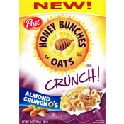 Honey Bunches of Oats: Almond Crunch O's