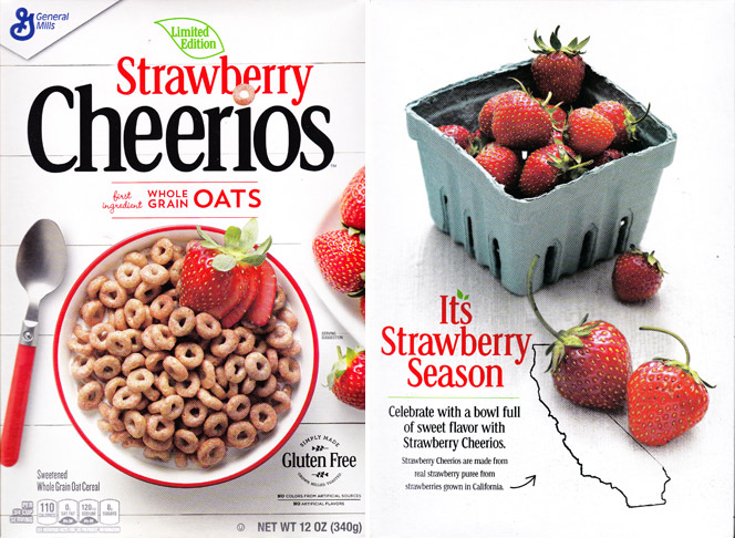 Strawberry Cheerios Cereal Profile Strawberry Cheerios Cereal Profile