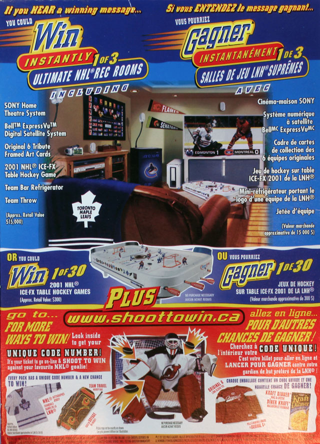 Power Play Cereal Box (Back)