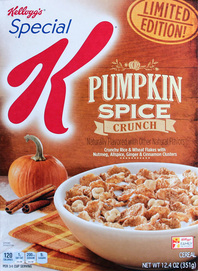 Special K Pumpkin Spice Crunch Cereal Profile