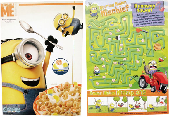 Despicable Me Cereal Profile