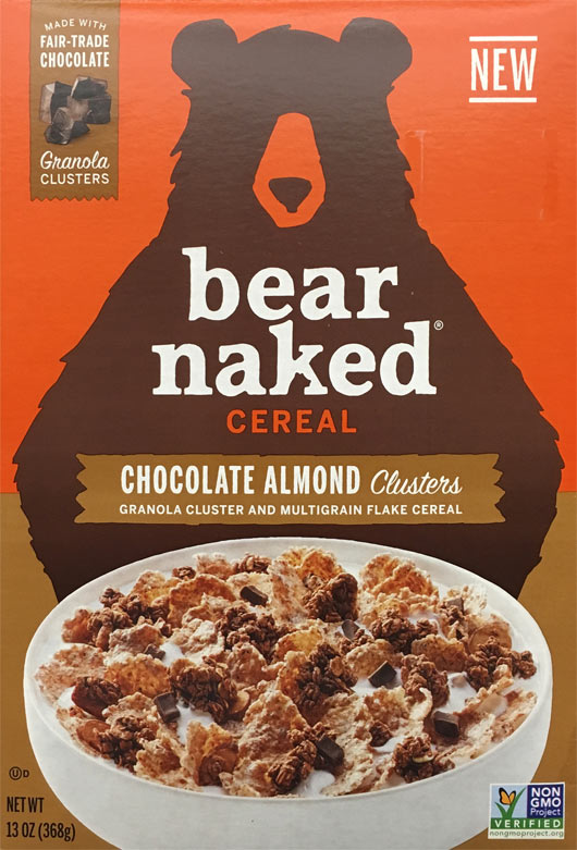 Bear Naked Chocolate Almond Clusters - Front Bear Naked Chocolate Almond Clusters - Front