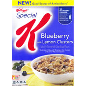 Special K Blueberry With Lemon Clusters